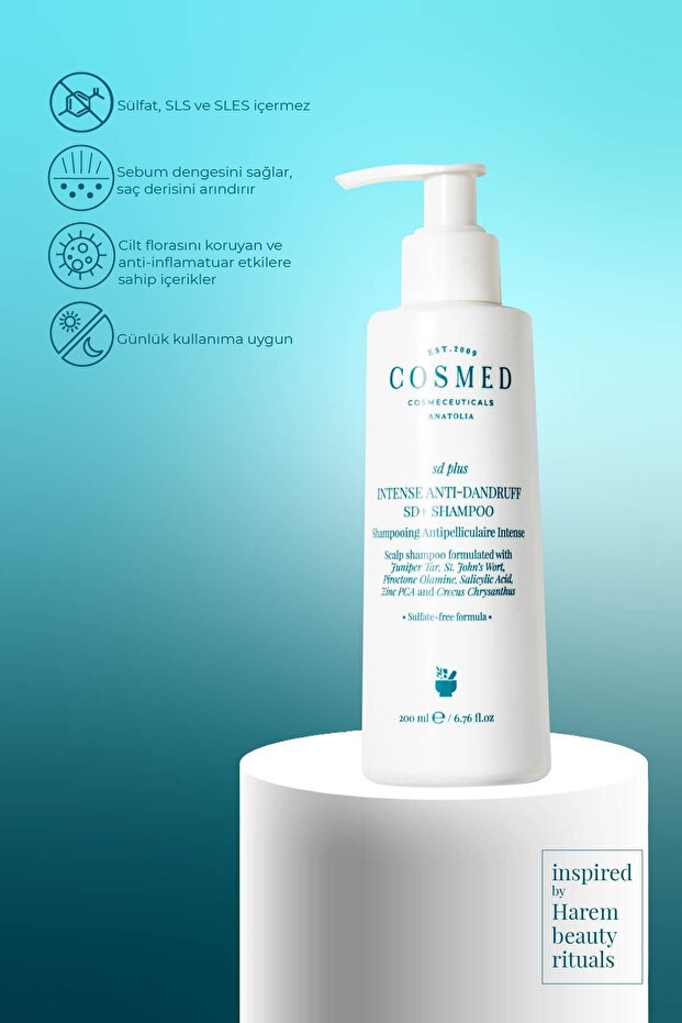 Sd Plus Intense Antı-Dandruff Sd+ Shampoo 200 ml - 4