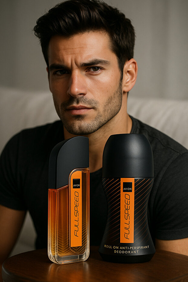 FULL SPEED Erkek Parfüm + Roll-on Deodorant Seti - 1