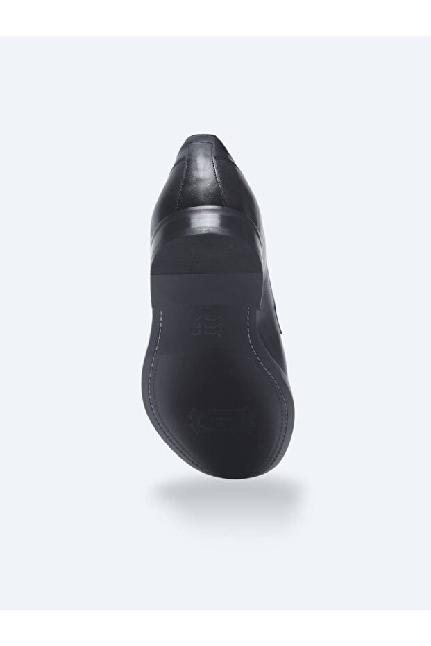 Lacivert Deri Klasik Ayakkabı - 4