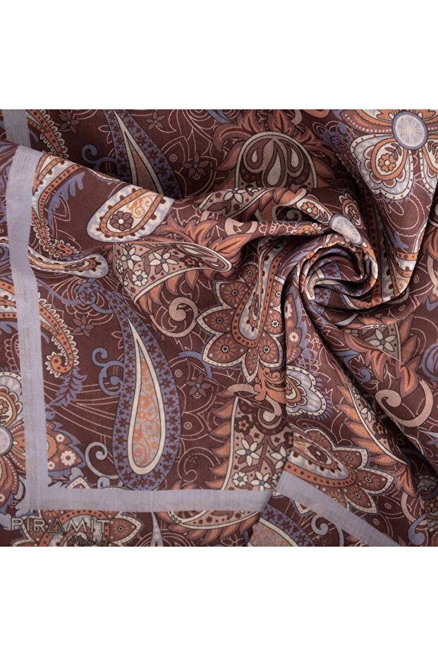 Eșarfă cu model natural - 2