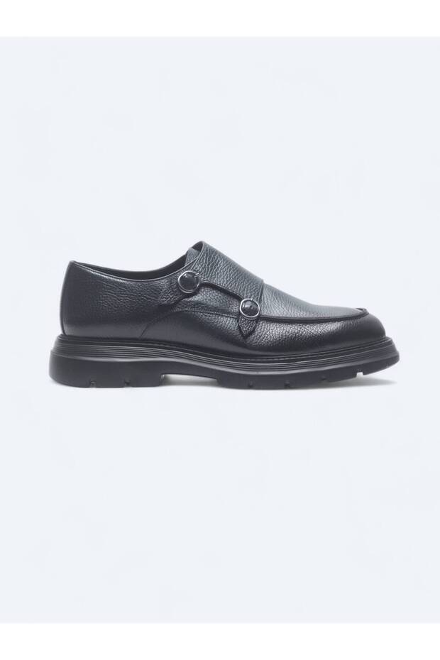 Lacivert Süet Smart Casual Ayakkabı - 1