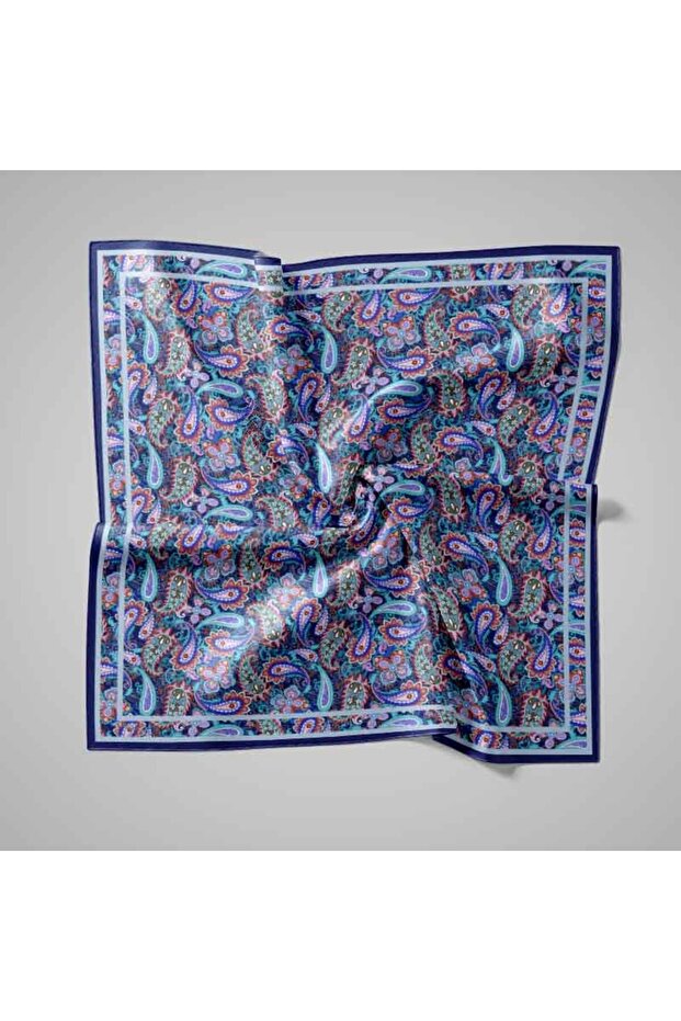 Eșarfă cu model natural - 1