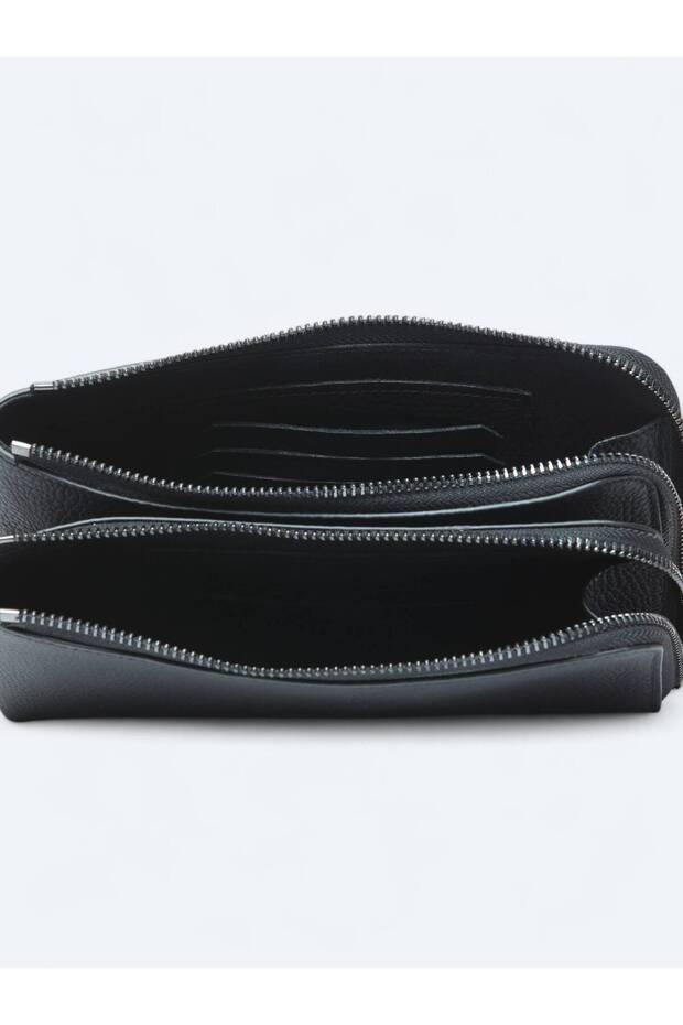 Siyah Deri Çanta - 3