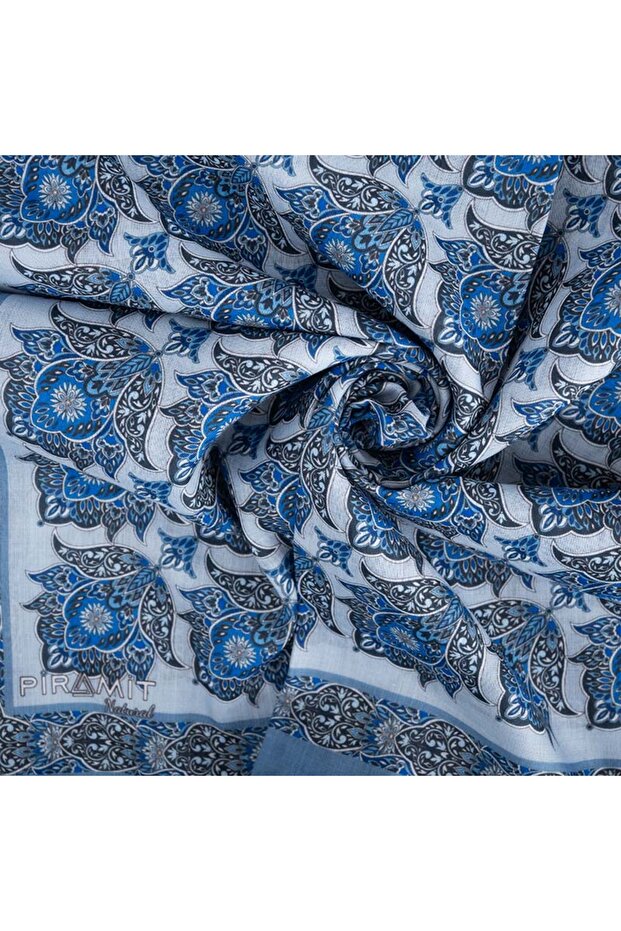 Eșarfă cu model natural - 2