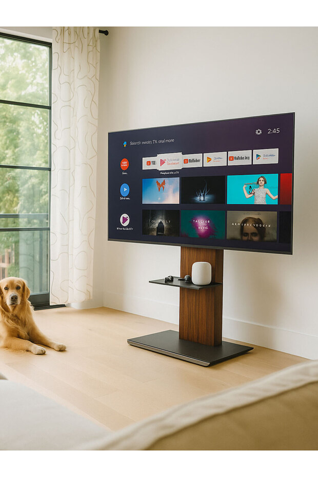 Raflı LCD Televizyon Ünitesi 55” – 86” - 7