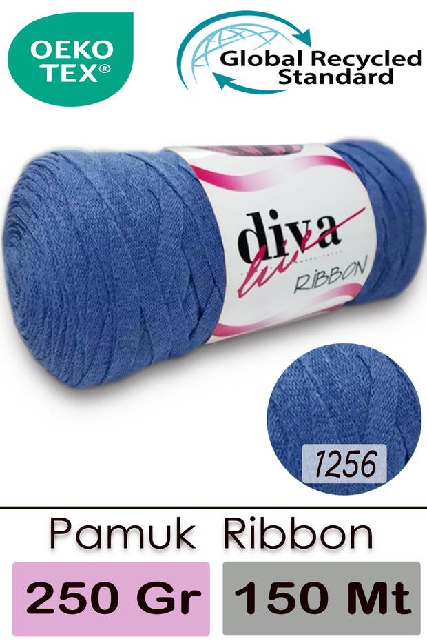 Diva traka 1256 plava