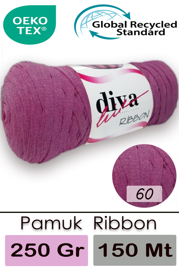 Diva Ribbon 60 Prune