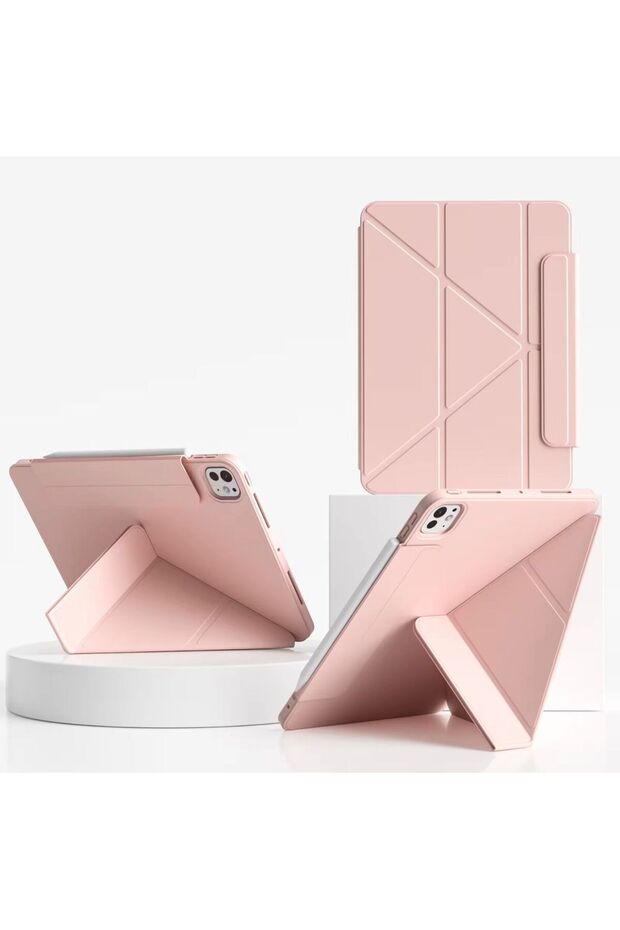 Cat-Cot iPad Smart CaseT45 for iPad air 11(2024/25)air4/5/6/7-Leather Tablet Cover,Internal PenSlot.