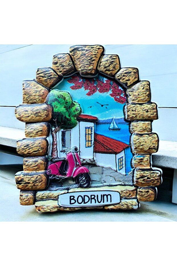 BODRUM Temalı Magnet Hediyelik - 2