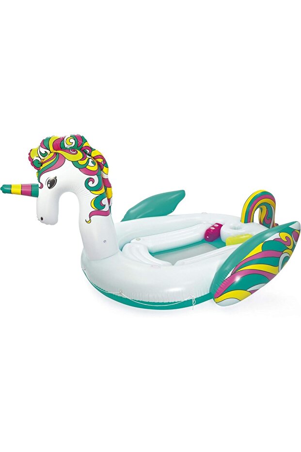 Giant Unicorn Island – 5,90 m x 4,04 m Dev Şişme Unicorn Ada - 7
