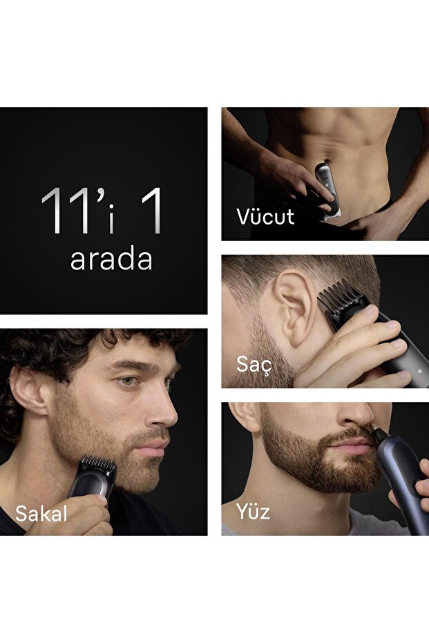 Hepsi Bir Arada Series 7, 11’i 1 arada Tıraş Kiti, ProBlade, AutoSense, AIO7540 - 4