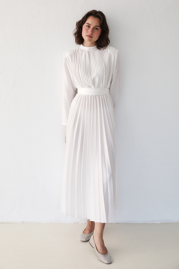 Piliseli Elbise 32-2039-2 - 8