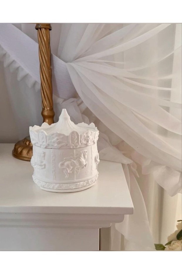 Atlı karınca dekor mum - 2