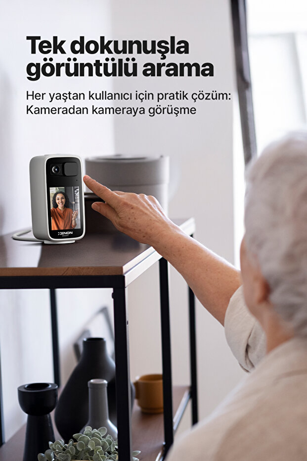 Akıllı Monitörlü İç Mekan Kamera 2K Çift Yön Ses WiFi Mobil Kontrol Ağlama Algılama Baby Cam X7208 - 4