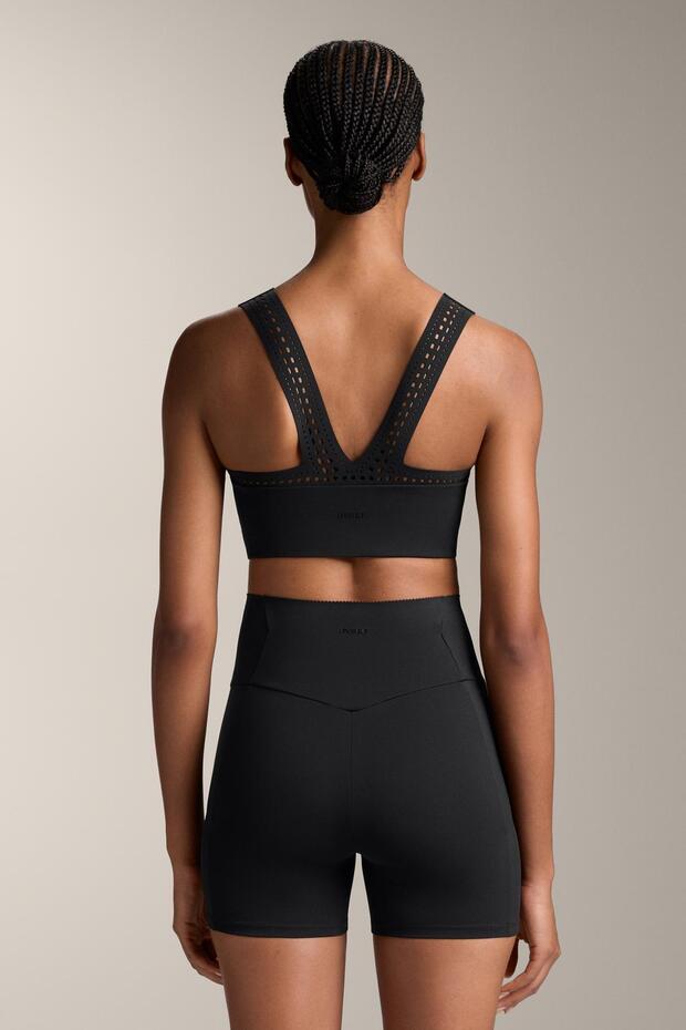 Delikli Compressive tank top - 1