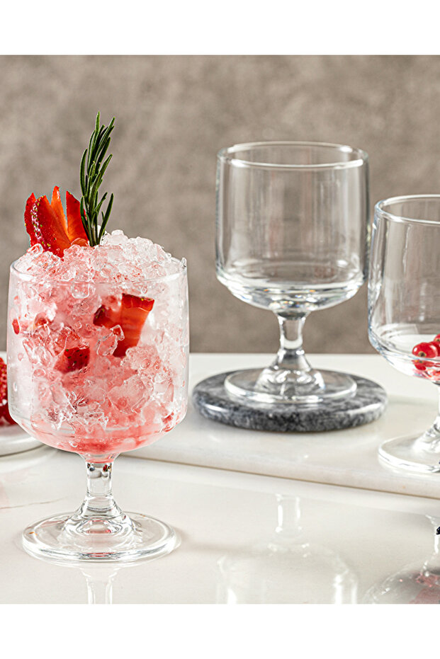 Basic Cam 3'lü Kadeh 300 ml - 1