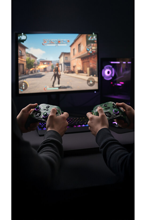 LIG-3601 Tüm Platformlarla Uyumlu Gamepad/Joystick - 8