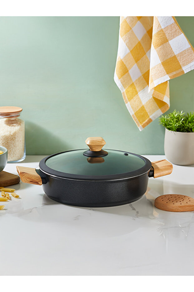 Auris 24 Cm Basık Tencere - 1