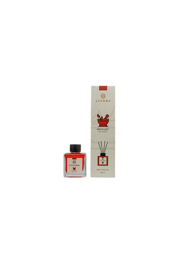 Spice Joy Reed Diffuser, Best Aromatherapy Perfume, Oil & Reed Diffuser Sticks- 100 ml