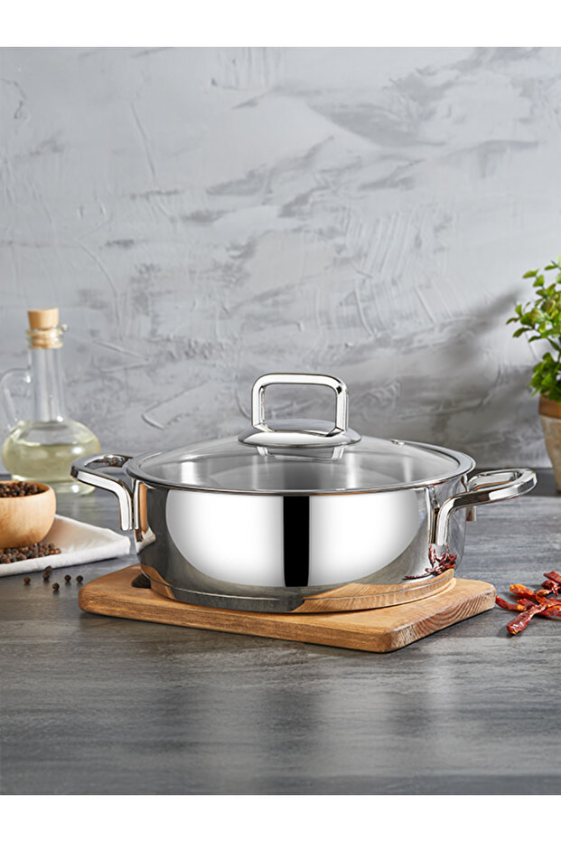 Vento Çelik Karnıyarık Tencere 28 Cm - 1