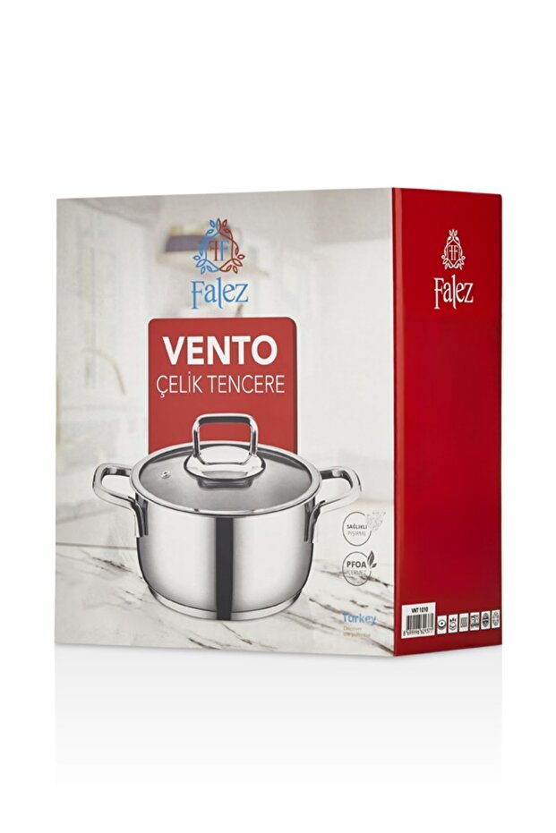 Vento Çelik Derin Tencere 24 Cm - 8