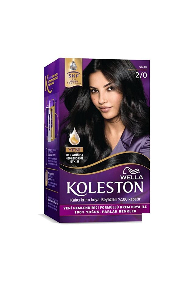 Koleston Kit Saç Boyası 2/0 Siyah - 2