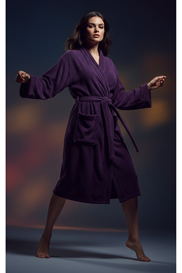 KİMONO YAKA BORNOZ - 1