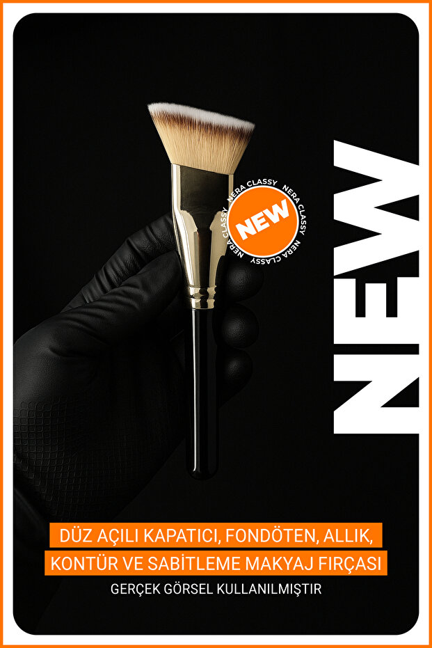 Professional Flat Angled Blush Brush - Blusher Brush - 1