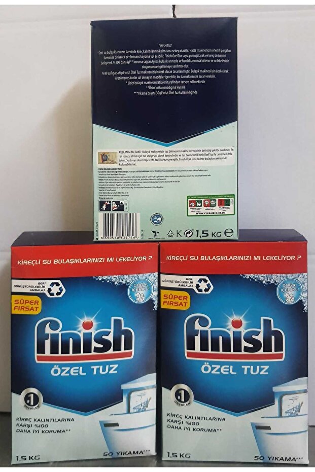 Bulaşık Makinesi Tuzu 1,5 kg X 3 Adet - 4