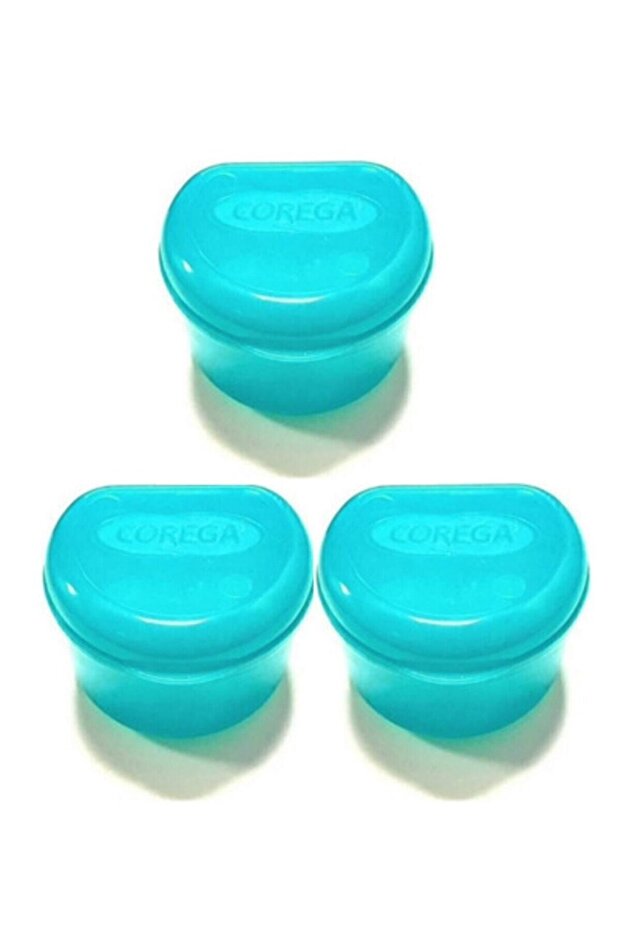 Protez Diş Saklama Kabı / Saklama Kutusu X 3 Adet - 2