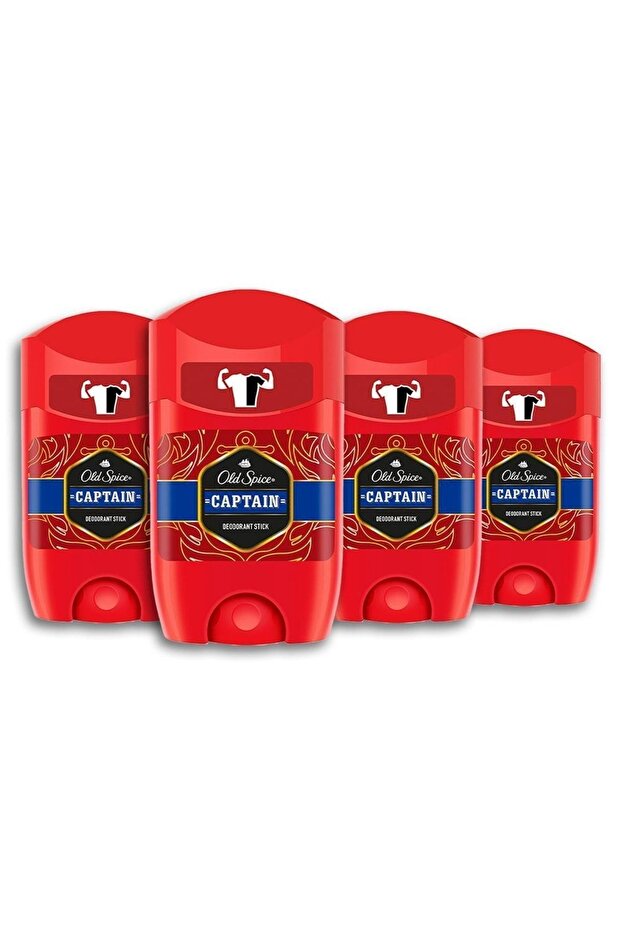 Captain Deodorant Stick 50 Ml - 4 Adet - 2