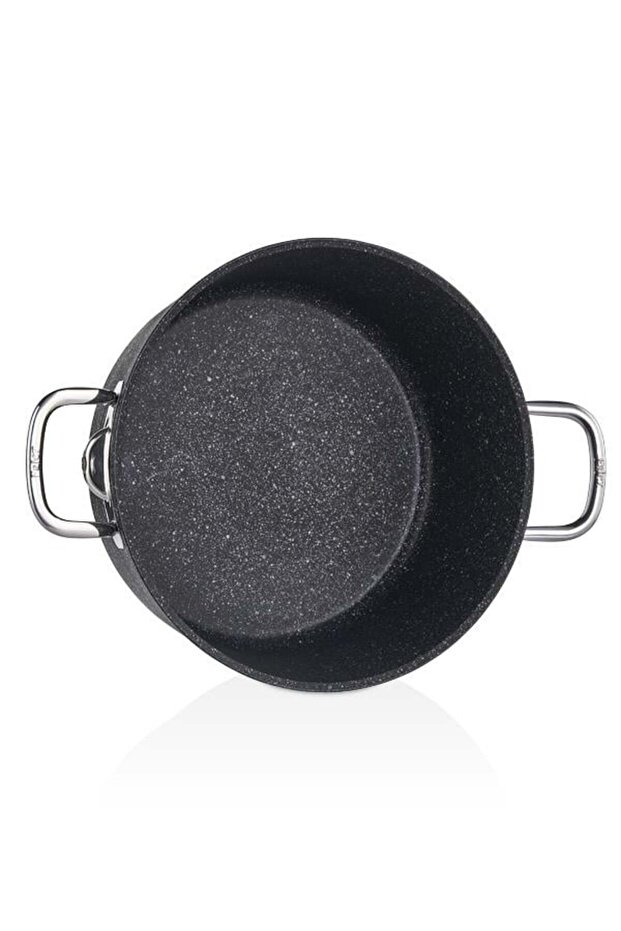 Black Line Granit Derin Tencere 24 Cm - 4