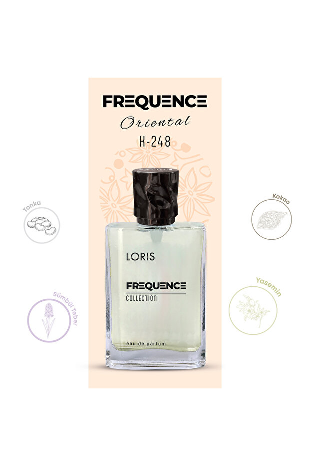 K-248 Frequence Parfume Edp 50ml Oriental Kadın Parfüm - 3