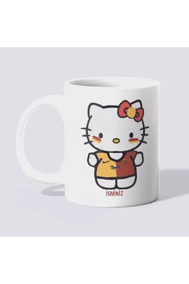 Hello Kitty Taraftar Baskılı Kupa - 6