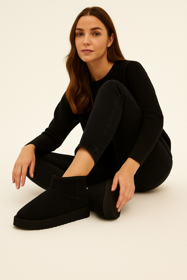 Yüksek Tabanlı Kadın Sıcak Tutan Bot 52709 - 2