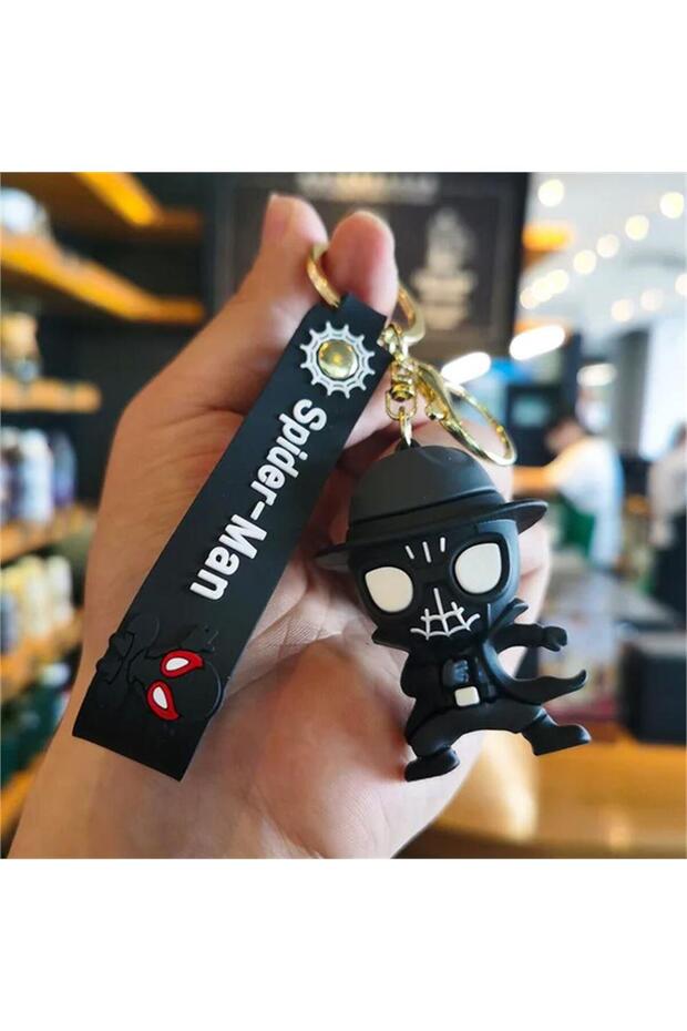 Μπρελόκ σιλικόνης Black Spider - 2