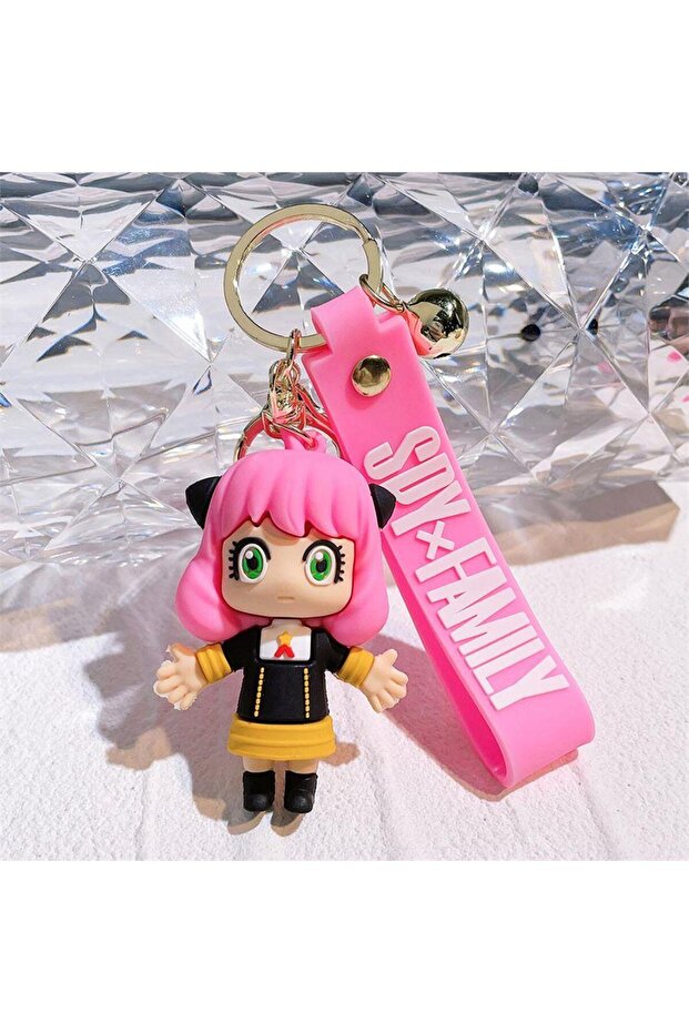Anime Spy X Family - Anya Silicone Keychain