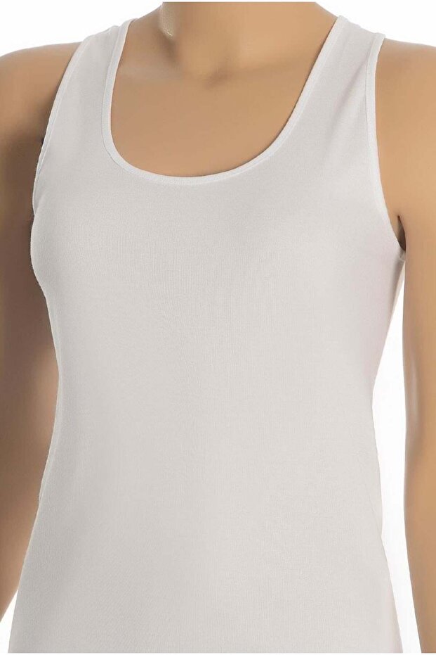 Kadın Atlet Kalın Askılı (%96 Pamuk - %4 Elastan) - 1