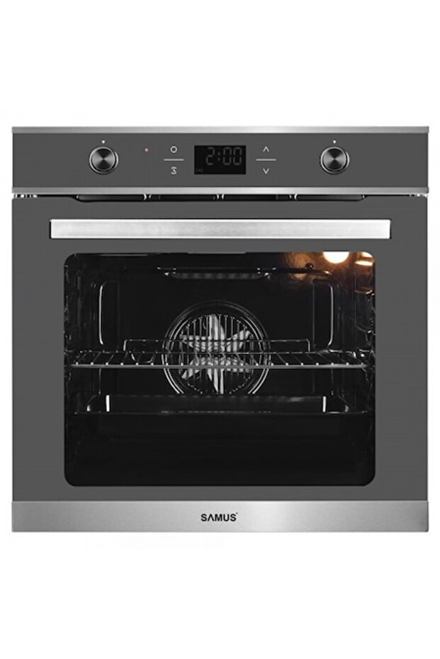 Built-in oven SC626GDX9, 75L, 9 functions, Class A, Grey - 1
