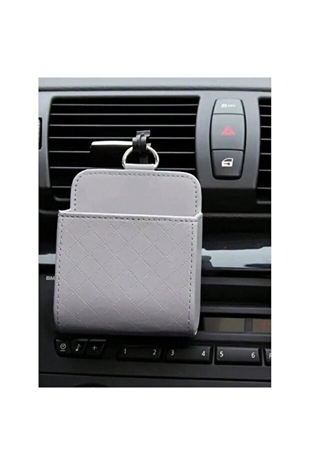 Universal Car Holder, Vent Mount, Gray - 3