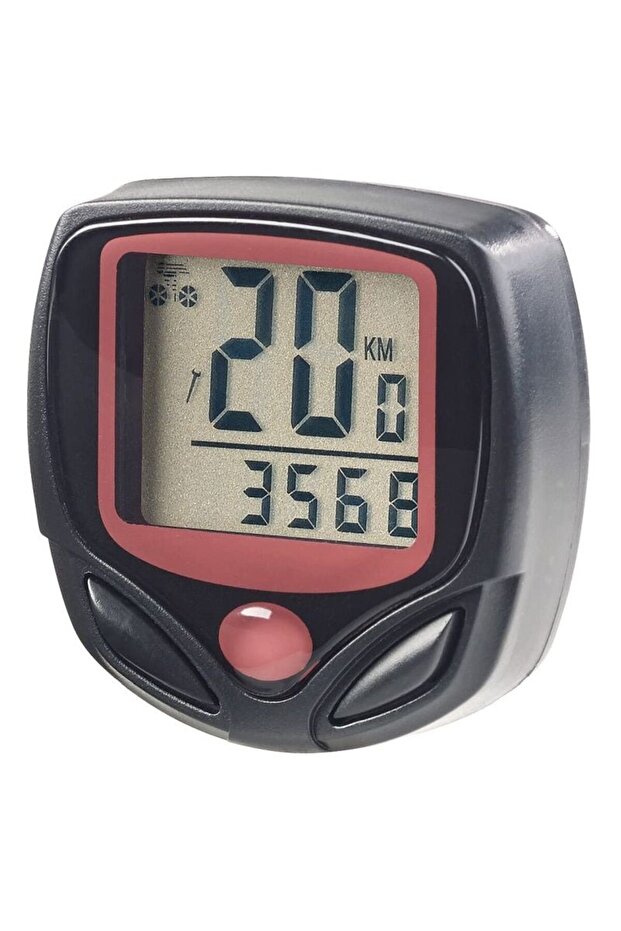 Digital bicycle odometer, 13 functions, LCD display, CR2032 battery - 3