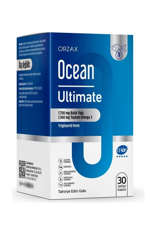 Ocean Ultimate Omega 3 30 Capsules