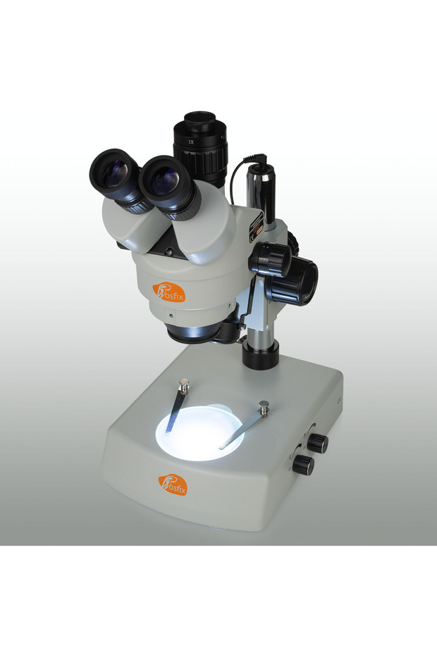 Makemake Pro Trinocular Microscope MSMP-T-PWP | Zoom 7–45x, LED Illumination - 5