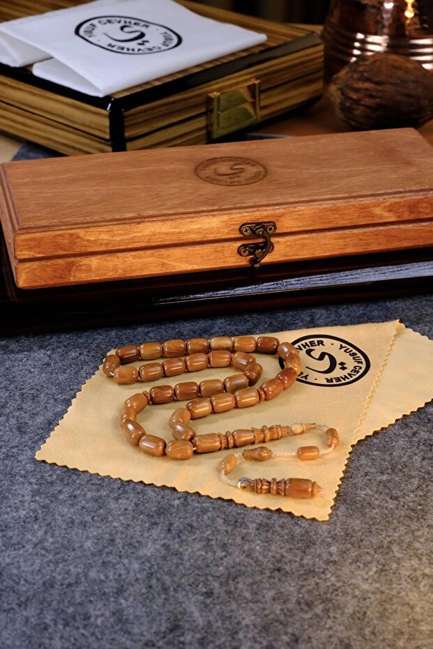 Master Yusuf Cevher Special Carved Imame System Design Kuka Prayer Beads