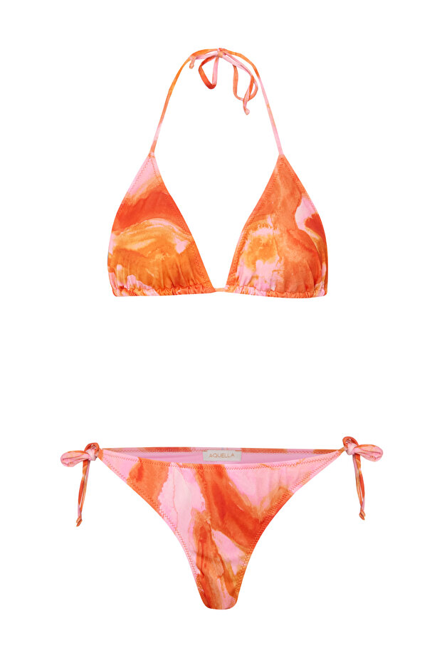 بيكيني مثلث منقوش - 1