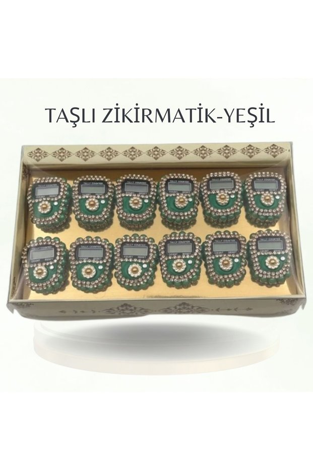 Stone Zikirmatik Prayer Beads for Distribution as Gifts, Zikir Counter, Hajj Umrah Mevlid Digital Rosary