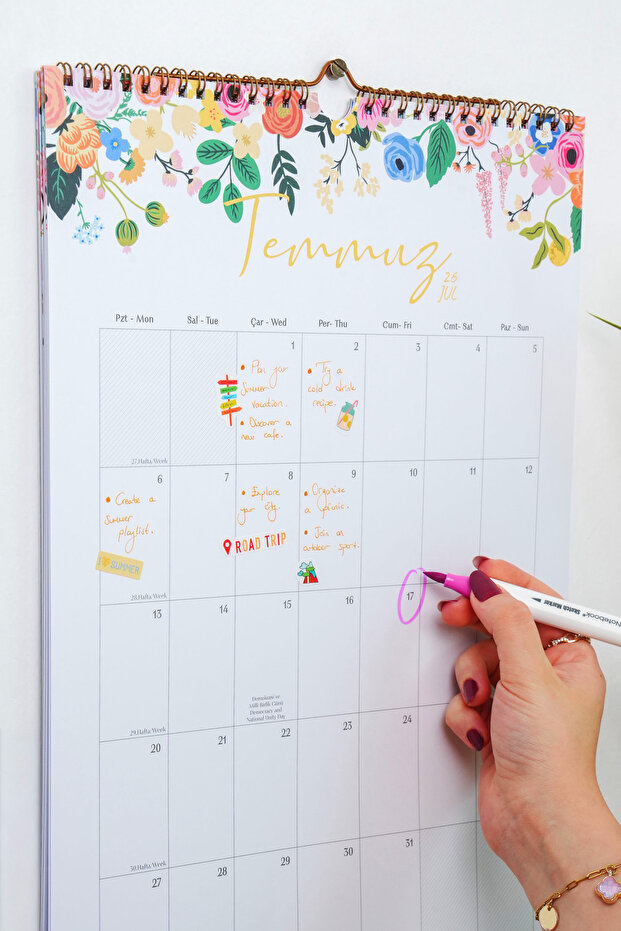 2026 Yılı Duvar Takvimi - 3