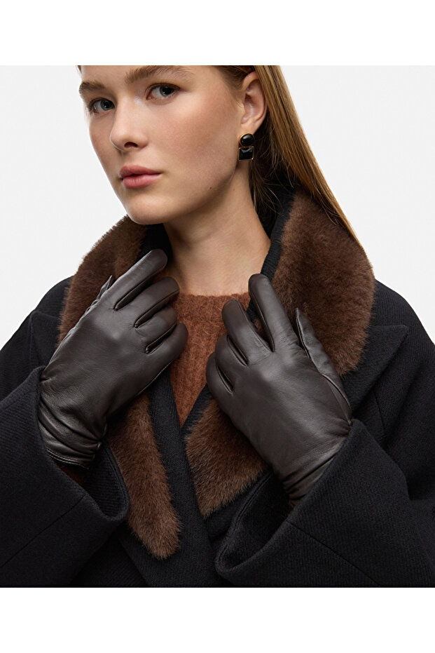 %100 deri eldiven - 2