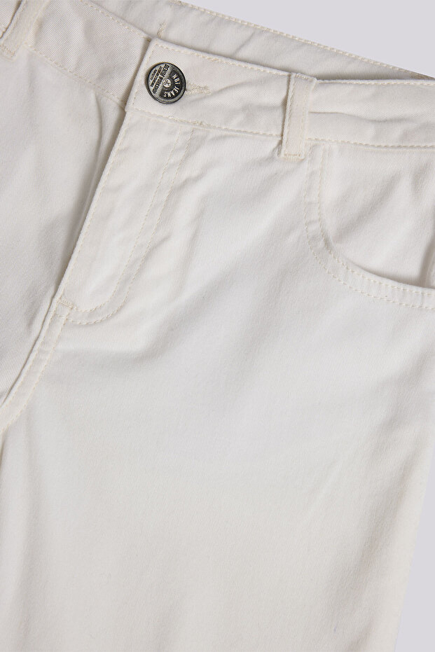 Boy White Trousers - 3