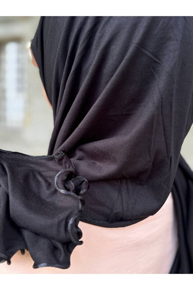 3 قطع من الشالات القطنية الممشطة مع أربطة - 6